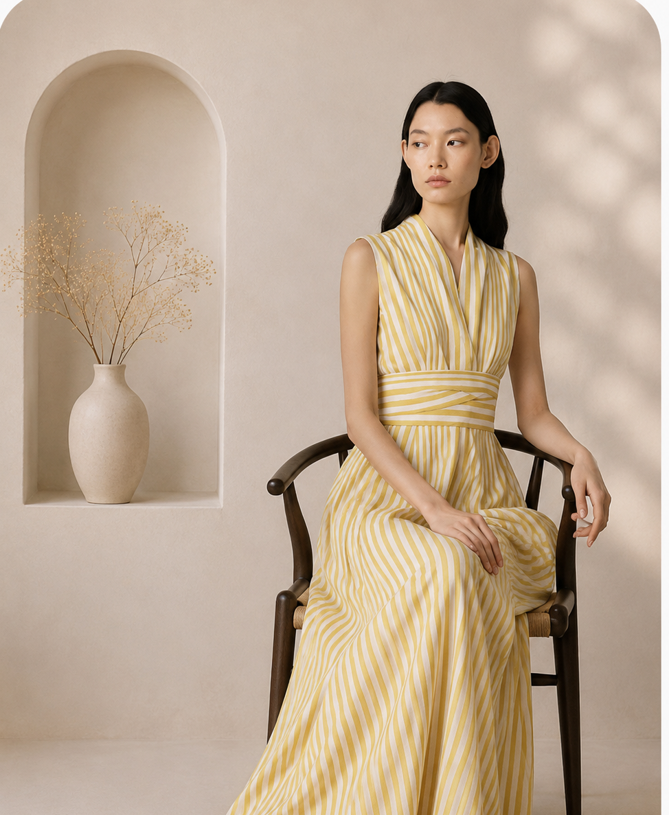 Women's striped dress